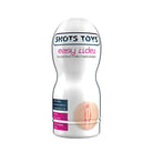 Shots Easy Rider Vagina Masturbator Beige - Manual Stroker