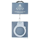 Pair of Shots Ouch Beginner Handcuffs for adult entertainment - White plastic handcuffs