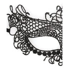 Shots America Lingerie - Packaged Shots Ouch Black & White Lace Eye Mask at the Haus of Shag