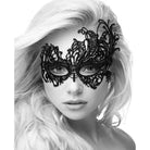 Shots America Lingerie - Packaged Shots Ouch Black & White Lace Eye Mask at the Haus of Shag