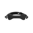 Shots America Bondage Blindfolds & Restraints Shots Ouch Puppy Play Silicone Bone Gag - Black at the Haus of Shag