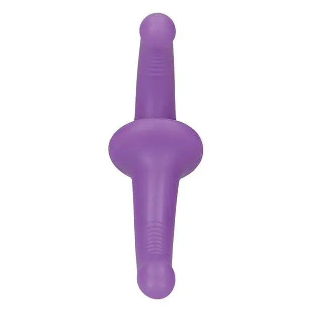 Shots Ouch Silicone Strapless Strap-On in vibrant purple