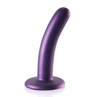 Shots Ouch! Smooth Silicone 5 in. G-Spot Dildo Rose Gold - Realistic Dildo