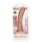 Shots America Dongs & Dildos Tan Shots Realrock Realistic 7" Curved Dildo at the Haus of Shag