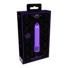 Shots Royal Gems Glitz Rechargeable ABS Bullet Vibrator Purple - Bullet Vibrator