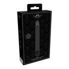 Shots Royal Gems Shiny Rechargeable 10-Speed Bullet Vibrator Gunmetal - Bullet Vibrator