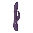 Shots America Vibrator Shots Vive Halo Up & Down Ring G-spot Rabbit - Purple at the Haus of Shag