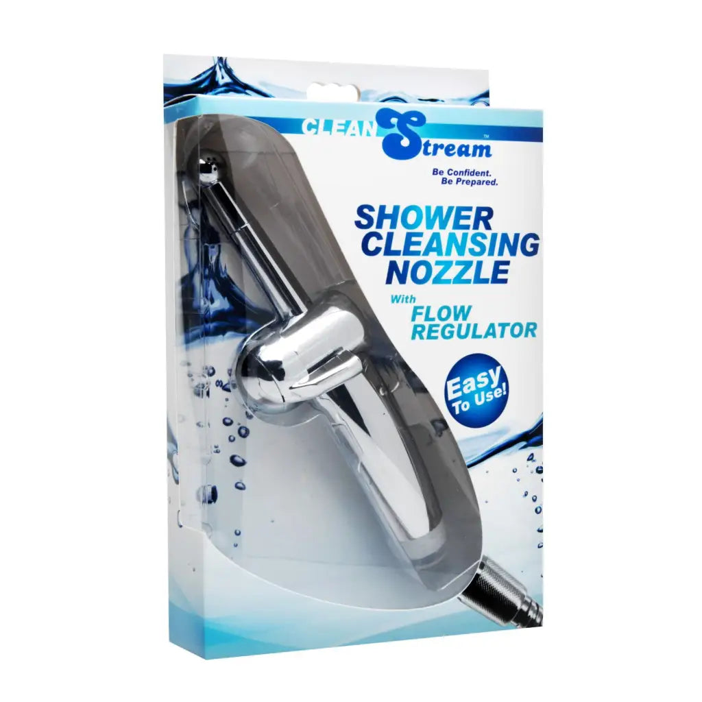 CleanStream Enema Kit Shower Cleansing Nozzle With Flow Regulator at the Haus of Shag