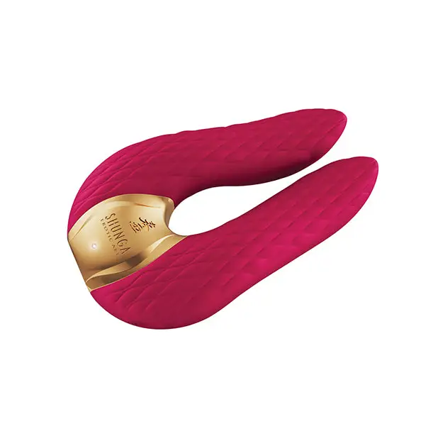 Shunga Aiko Intimate Massager Raspberry - Vibrators