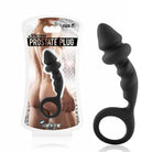 SI Silicone Prostate Plug - Black - Butt Plug