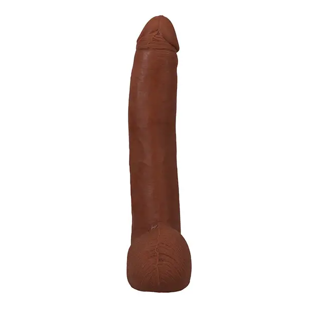 Signature Cocks Alex Jones ULTRASKYN 11 in. Dual Density Dildo with Removable Vac-U-Lock Suction Cup Tan - Alex Jones