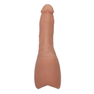 Signature Cocks Transgirls Natalie Mars ULTRASKYN Dual Density 4.5 in. Cock with Penetrable Ass Beige - Realistic Dildo