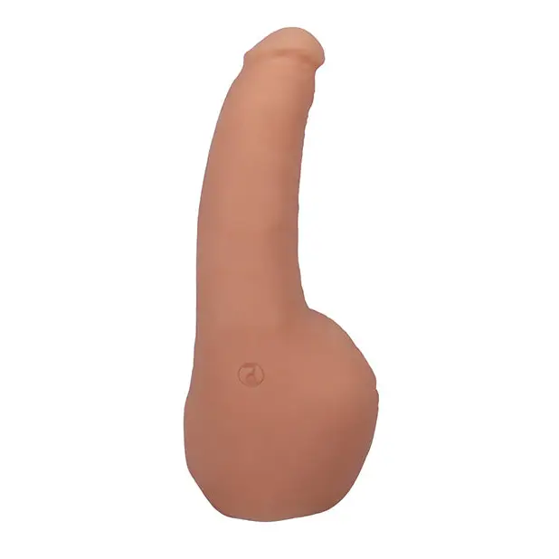 Signature Cocks Transgirls Natalie Mars ULTRASKYN Dual Density 4.5 in. Cock with Penetrable Ass Beige - Realistic Dildo