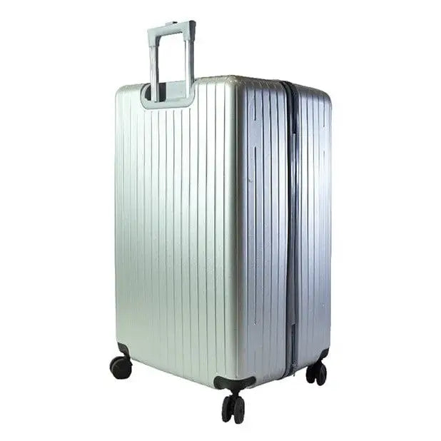 Silver suitcase with wheels - Signature Dolls Transgirl Natalie Mars’ travel essential