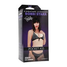 Adult novelty packaging of Signature Stroker Ultraskyn Kristina Rose Pocket Ass