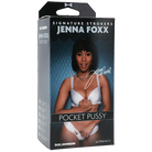 Signature Strokers Jenna Foxx Pocket Pussy with white and black bra in the box