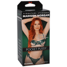 Signature Strokers Madison Morgan Packaging with Redhead in Green Lingerie