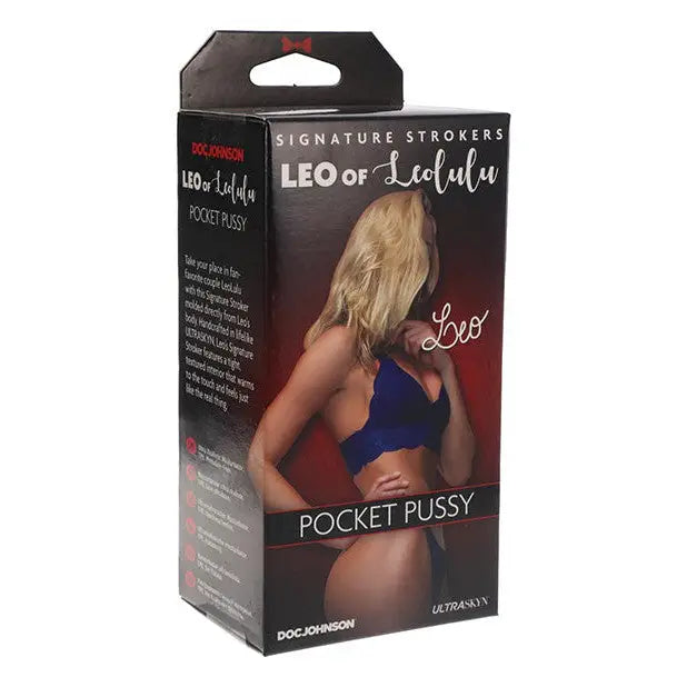 Signature Strokers Ultraskyn Pocket Pussy - Vanilla - Manual Stroker