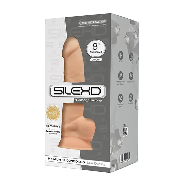 Silexd Model Silexpan Dildo - Flesh - Dongs & Dildos