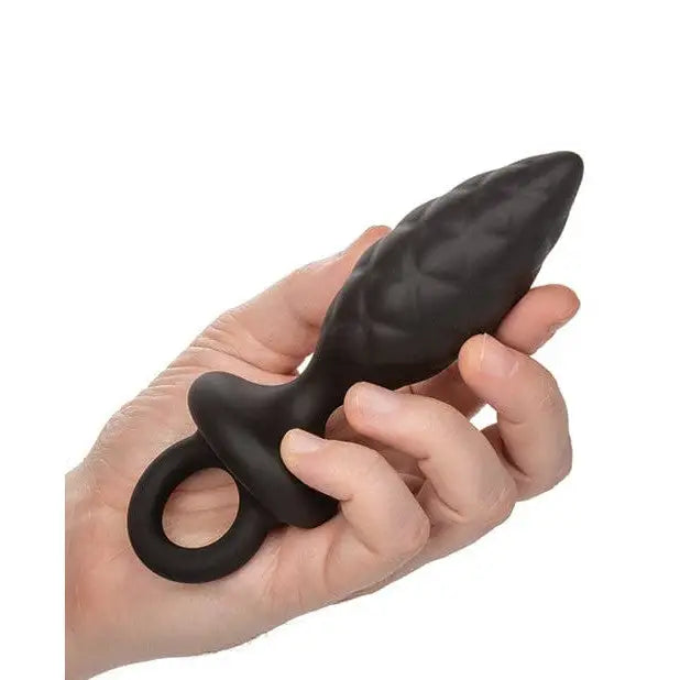 CalExotics Plug Silicone Anal Probe Kit - Black at the Haus of Shag