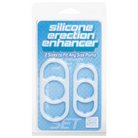 CalExotics Penis Enhancement Silicone Erection Enhancers - Pack Of 2 White at the Haus of Shag