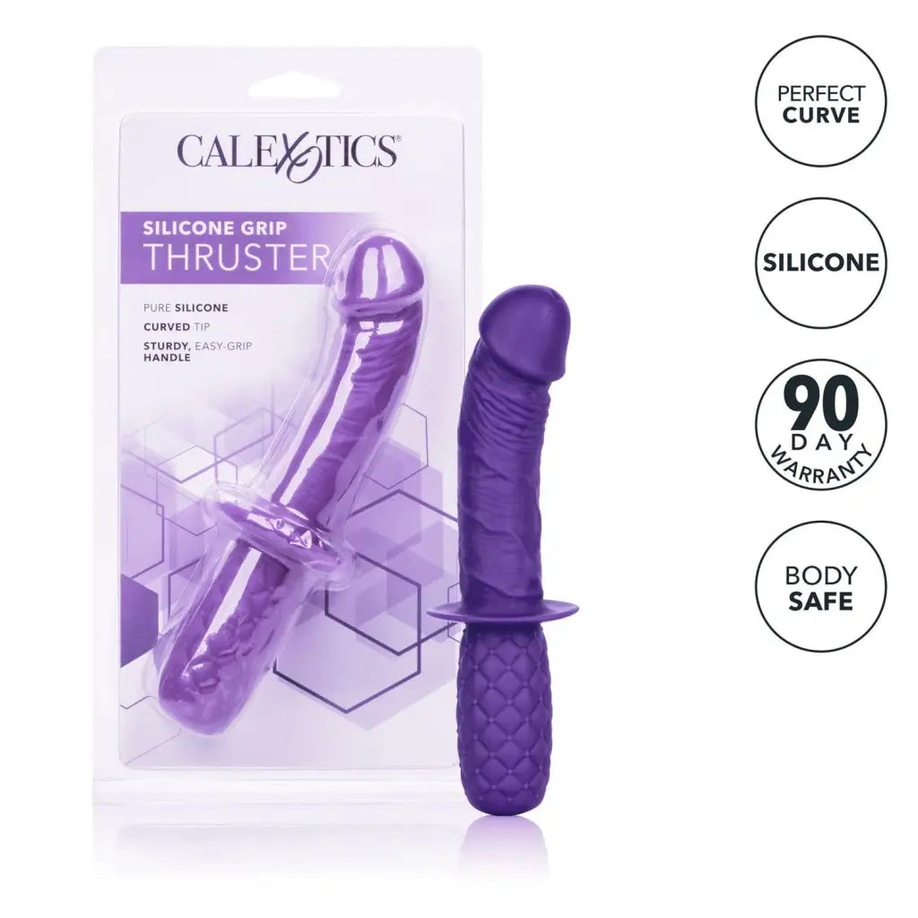 CalExotics Dildos Silicone Grip Thruster at the Haus of Shag