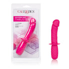 CalExotics Dildos Pink Silicone Grip Thruster at the Haus of Shag