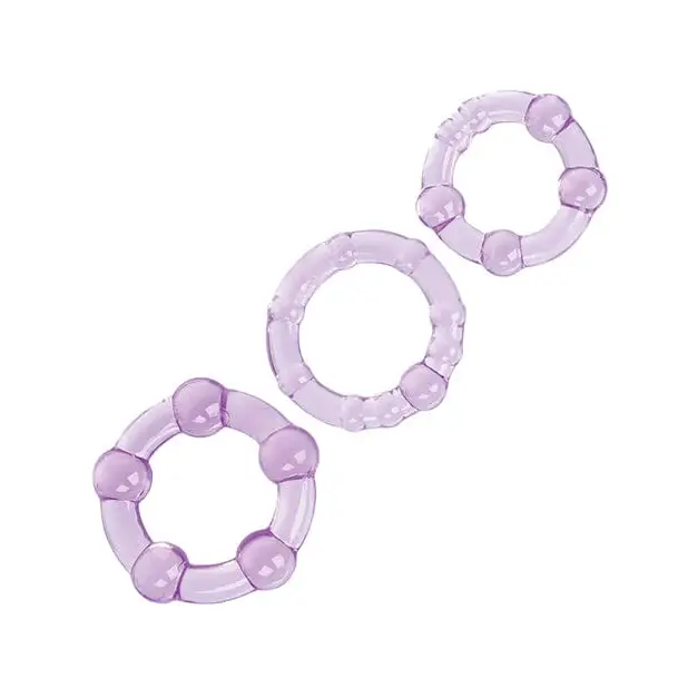 CalExotics Penis Enhancement Silicone Island Rings at the Haus of Shag