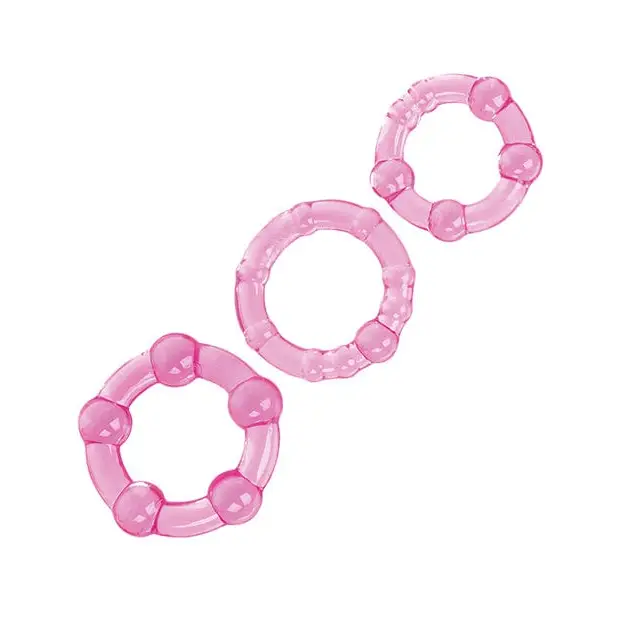 CalExotics Penis Enhancement Silicone Island Rings at the Haus of Shag