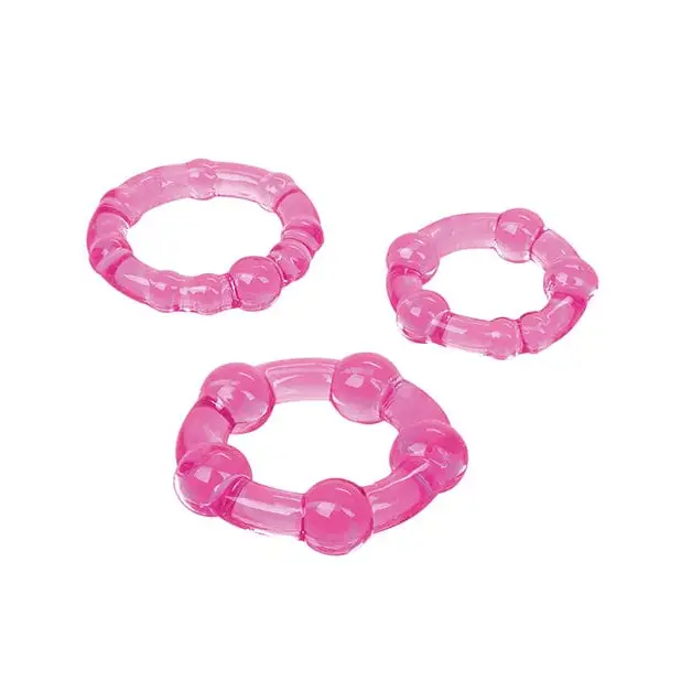 CalExotics Penis Enhancement Silicone Island Rings at the Haus of Shag