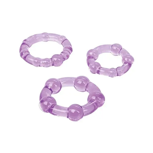 CalExotics Penis Enhancement Silicone Island Rings at the Haus of Shag