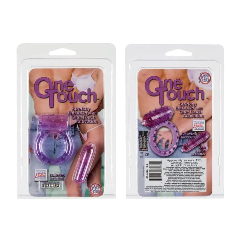 CalExotics Sextoys for Couples Silicone One Touch at the Haus of Shag