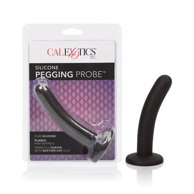 CalExotics Plug Silicone Pegging Probe - Black at the Haus of Shag