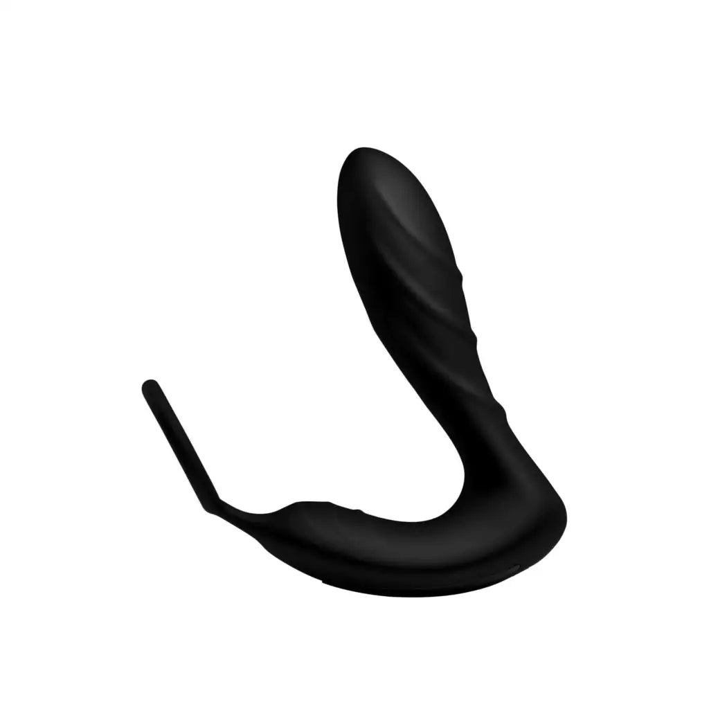 Under Control Plug Silicone Prostate Vibrator And Strap With Remote Control at the Haus of Shag