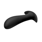 Black plastic handle of Silicone Prostate Vibrator With Remote Control for men