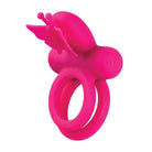 CalExotics Penis Enhancement Silicone Rechargeable Butterfly Dual Ring at the Haus of Shag