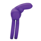 Silicone Rechargeable Enhancer in purple silicone for versatile, multi-purpose use