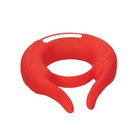 CalExotics Penis Enhancement Silicone Rechargeable Taurus Enhancer - Red at the Haus of Shag