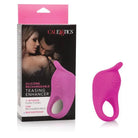 CalExotics Stimulators Silicone Rechargeable Teasing Enhancer - Pink at the Haus of Shag