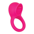 CalExotics Stimulators Silicone Rechargeable Teasing Tongue Enhancer - Pink at the Haus of Shag