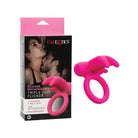 CalExotics Stimulators Silicone Rechargeable Triple Clit Flicker - Pink at the Haus of Shag