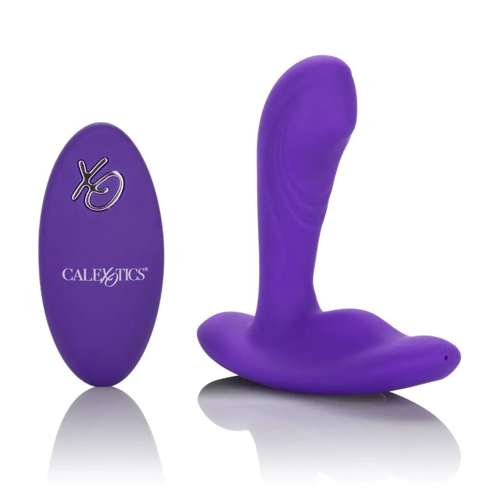 CalExotics Vibrator Silicone Remote Pinpoint Pleaser at the Haus of Shag