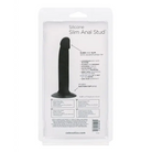 CalExotics Plug Silicone Slim Anal Stud - Black at the Haus of Shag