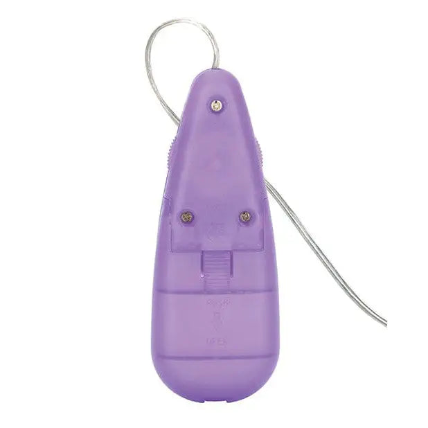 CalExotics Stimulators Silicone Slims Nubby Bullet - Purple at the Haus of Shag