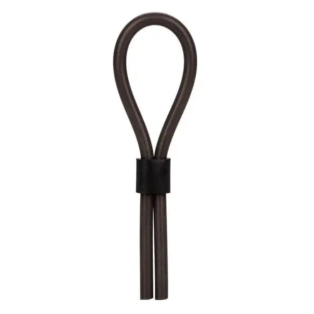 CalExotics Penis Enhancement Silicone Stud Lasso - Black at the Haus of Shag