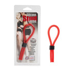 CalExotics Sextoys for Couples Red Silicone Stud Lasso at the Haus of Shag