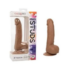 CalExotics Dongs & Dildos Brown Silicone Studs 6" Dildo at the Haus of Shag