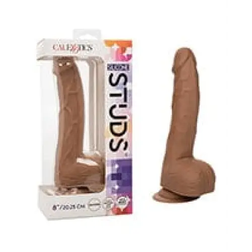 CalExotics Dongs & Dildos Ivory Silicone Studs 8" Dildo at the Haus of Shag