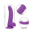 Silicone Studs Neon 6’’ Dildo - Dongs & Dildos