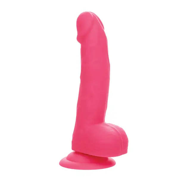 Silicone Studs Neon 6’’ Dildo - Dongs & Dildos